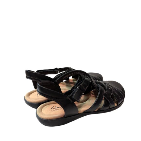 Clarks Crisscross Straps Comfort Elizabelle Sea Fisherman Sandals Size 9.5  NWOB - Picture 6 of 9